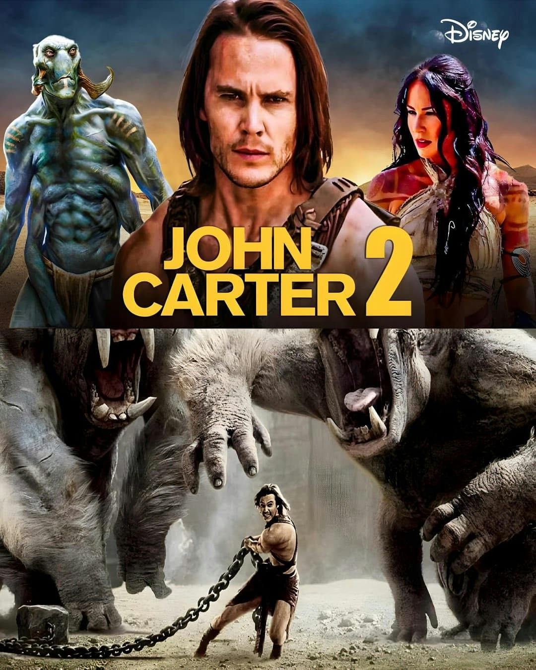 Cover Image for JOHN CARTER 2 Teaser (2024) With Taylor Kitsch & Lynn Collins