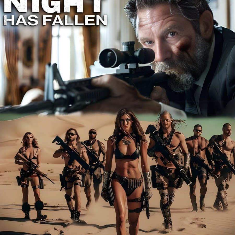 Cover Image for Has Fallen 4: Night Has Fallen (2024) Gerard Butler, Morgan Freeman