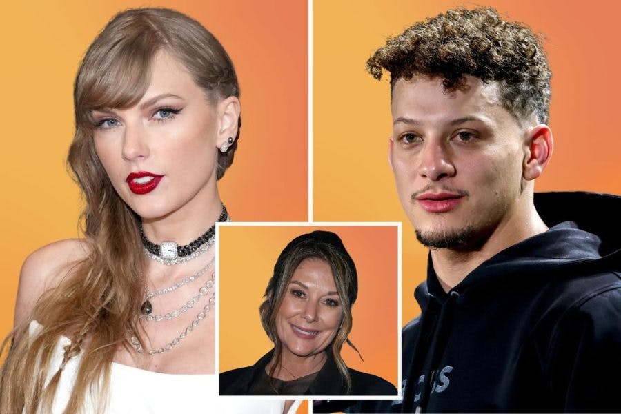 Cover Image for Patrick Mahomes’ Mom Reacts to Theory Taylor Swift Helped Win Super Bowl